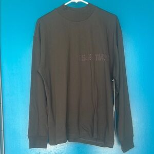Fear of god essentials men’s long sleeve shirt XS NWT